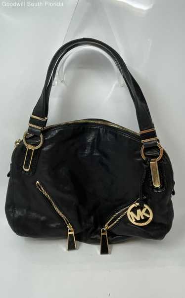 Michael Kors Womens Matilda Black Leather Single S