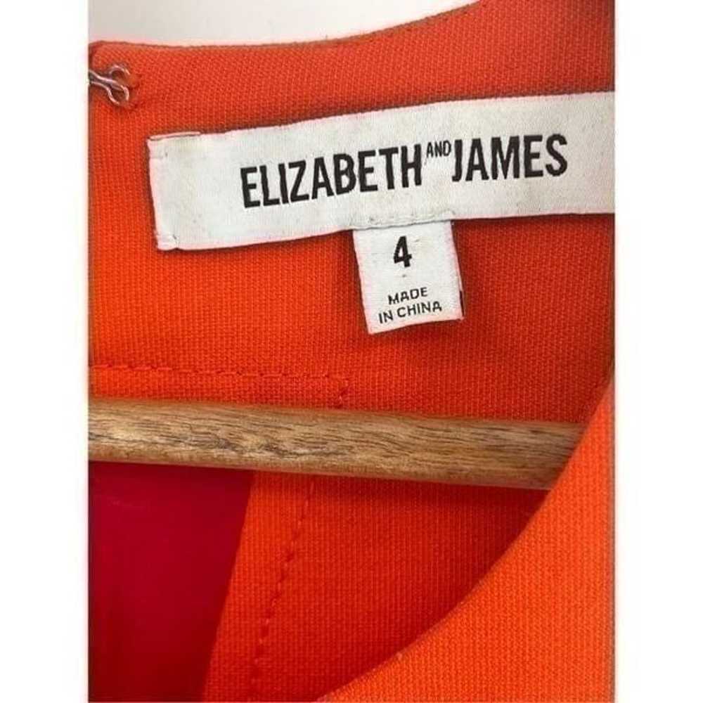 Elizabeth and James Dress Orange Tank Women 4 Ska… - image 4