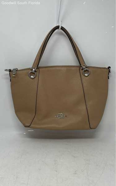 Coach Womens Kacey C6229 Beige Leather Inner Pocke