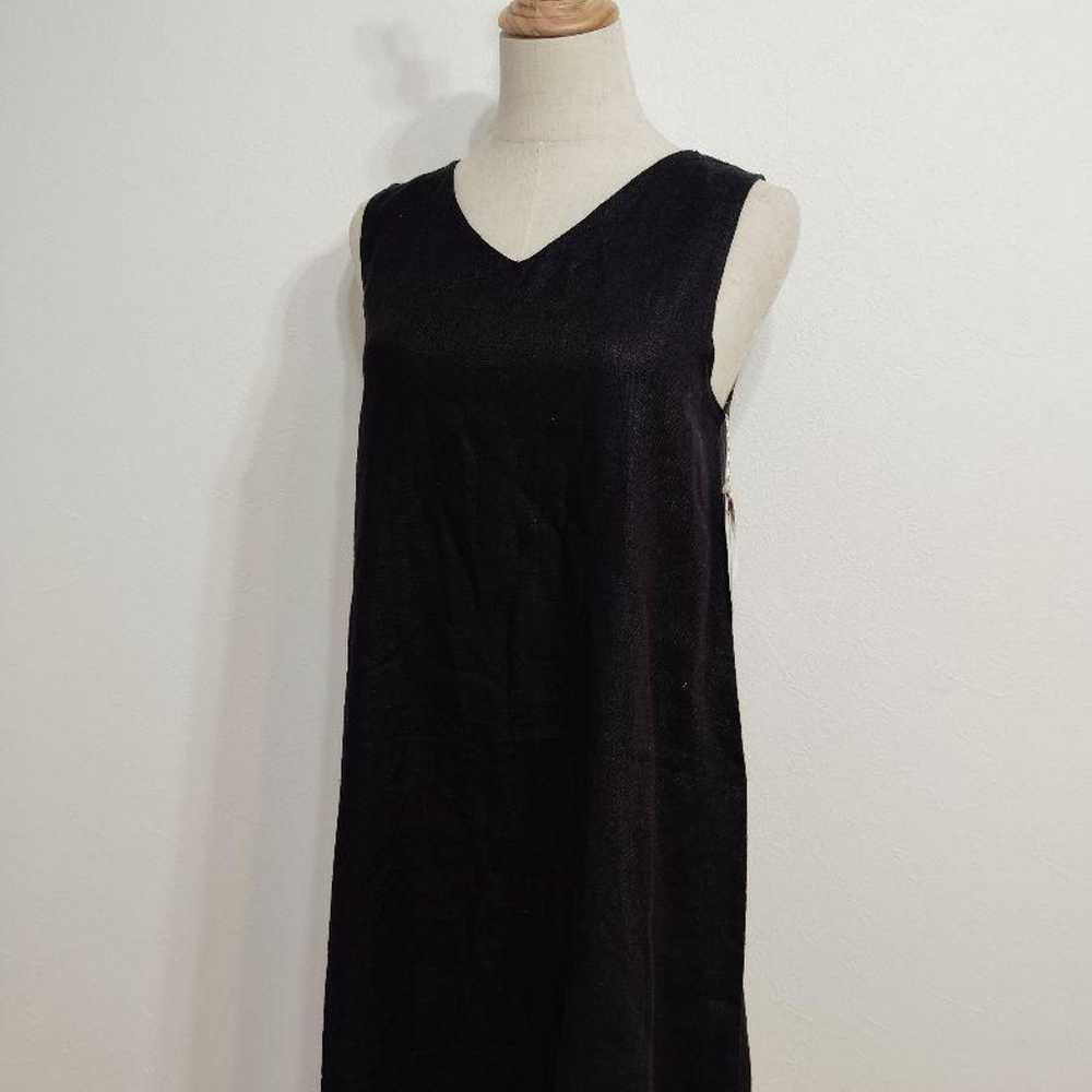 Laulèa Linen Blend Sleeveless A-Line Long Dress - image 2