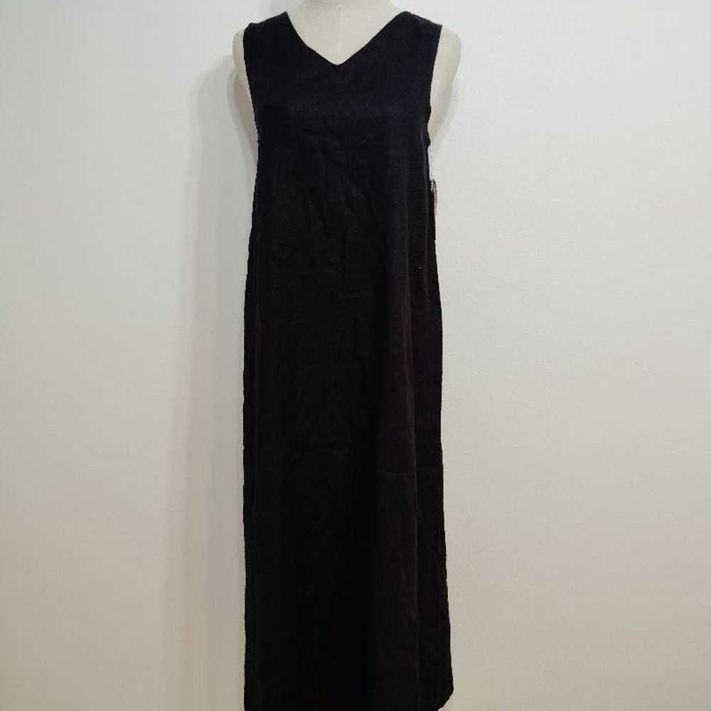 Laulèa Linen Blend Sleeveless A-Line Long Dress - image 3