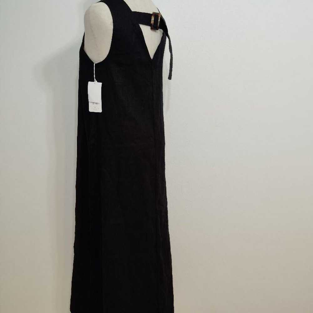 Laulèa Linen Blend Sleeveless A-Line Long Dress - image 5