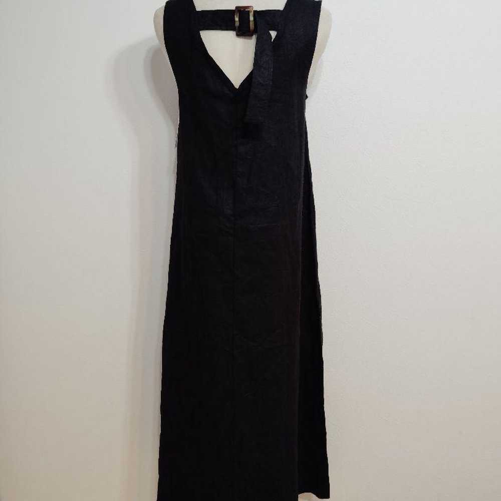 Laulèa Linen Blend Sleeveless A-Line Long Dress - image 6