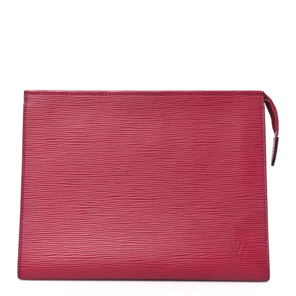 LOUIS VUITTON Epi Toiletry Pouch 26 Fuchsia - image 1