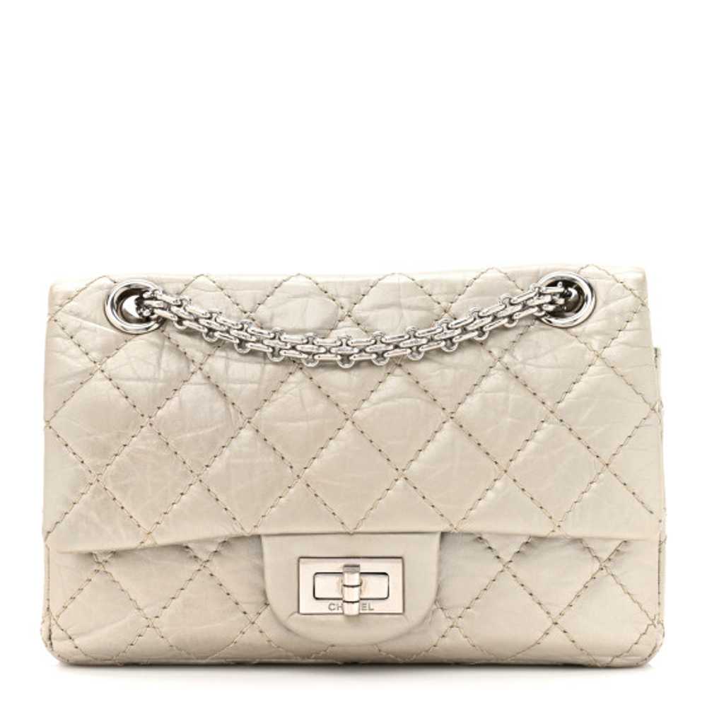 CHANEL Metallic Aged Calfskin Quilted 2.55 Reissu… - image 1