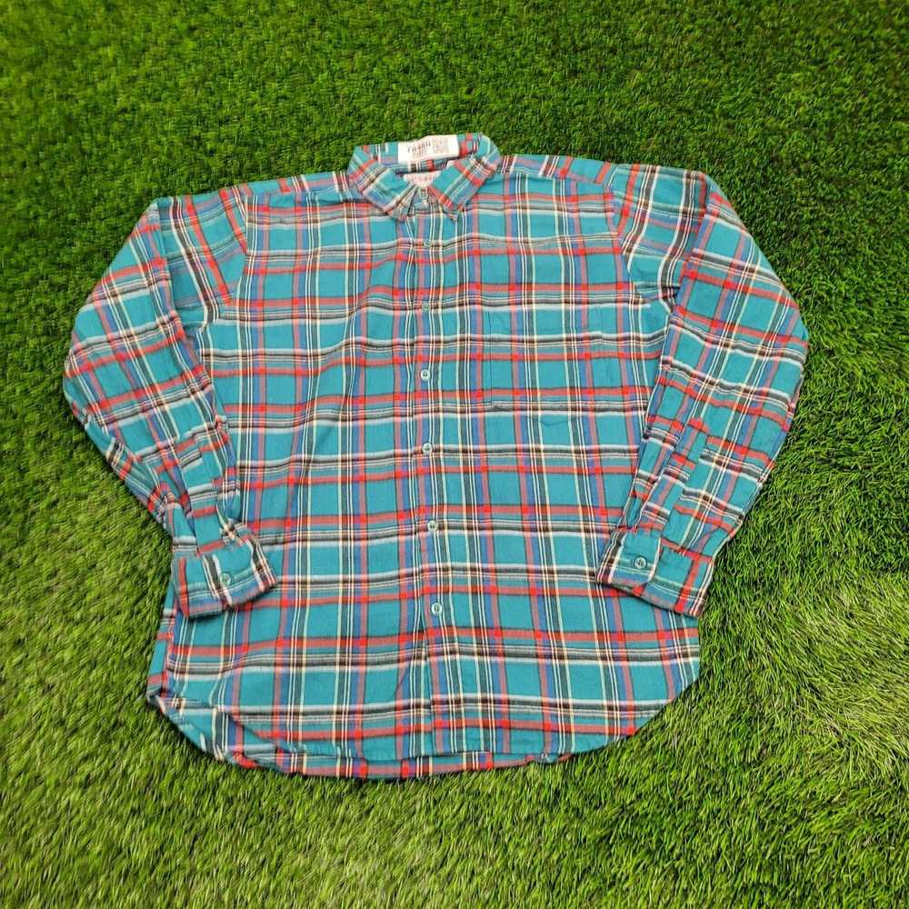 Mcgregor Vintage 90s McGregor Plaid Button Shirt … - image 1