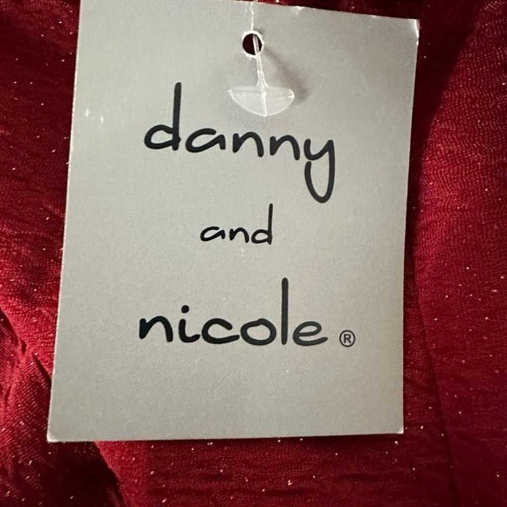 Danny and Nicole Fit and Flare Red Sparkly Peepho… - image 7