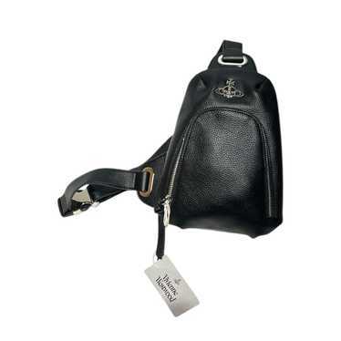 Vivienne Westwood/Cross Body Bag/Leather/BLK/ORB … - image 1