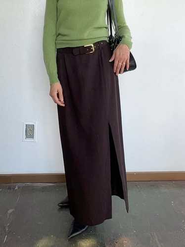 Trouser Skirt - Dark Chocolate