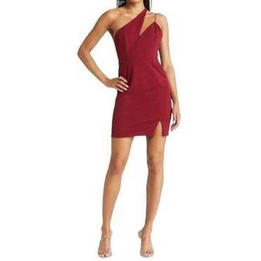 Lulu's Poised To Party One-shoulder Cutout Cockta… - image 1