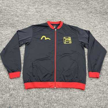 EVISU 90s トラックジャケット Evisu Heritage Yellow Track Jacket Full Zip Women's XXL 2XL