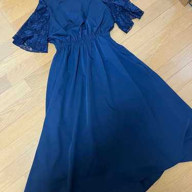 Navy long dress - image 1