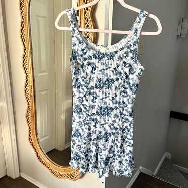 Vintage Floral Romper