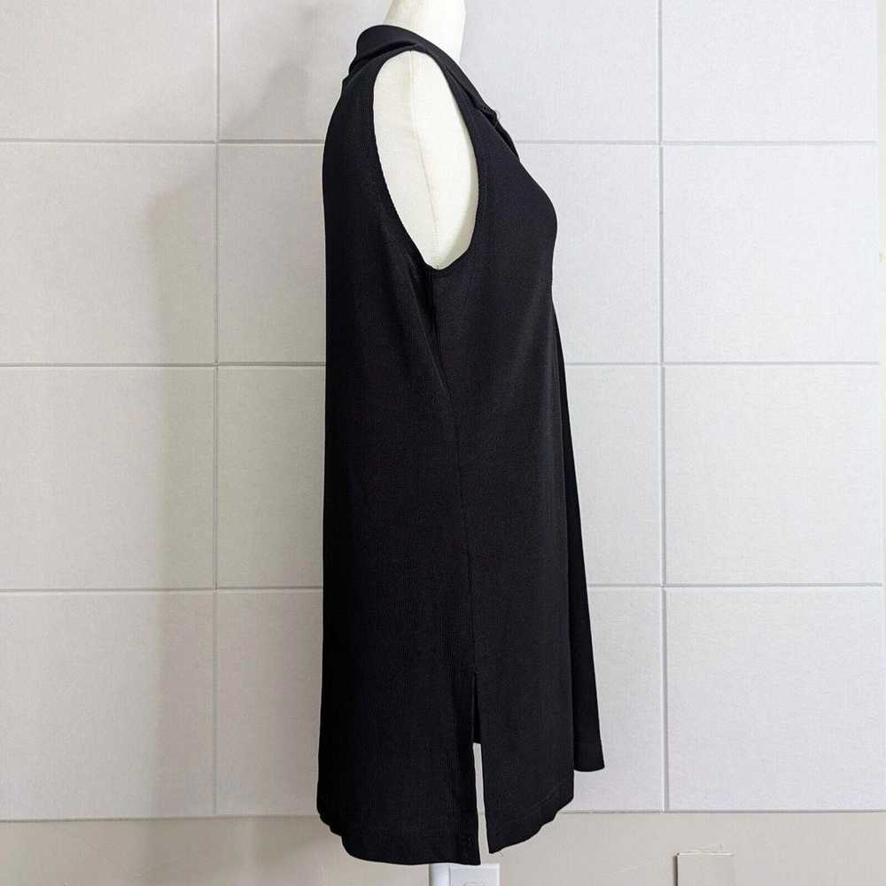 Vintage 90s Sporty Knit Half Zip Sleeveless Mini … - image 4