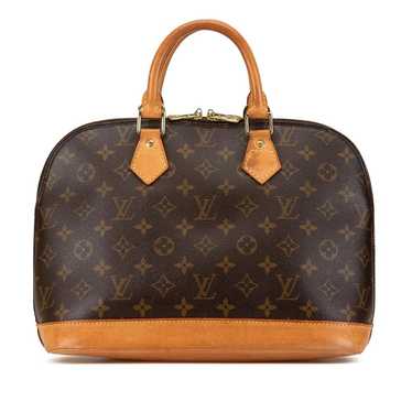 Louis Vuitton Alma leather handbag