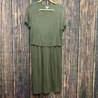 J. Jill green layered dress