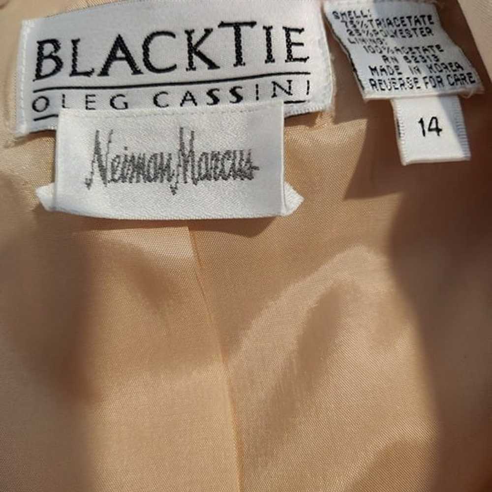 Neiman Marcus Black Tie Oleg Cassini Size 14 - image 5