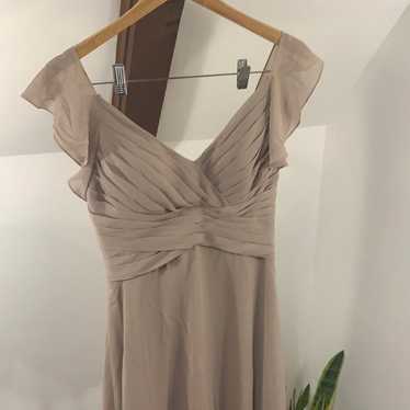 Jjs house bridesmaids dress taupe - image 1