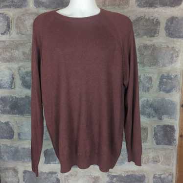 Northern Isles Northern Isles Brown Crew Neck Silk