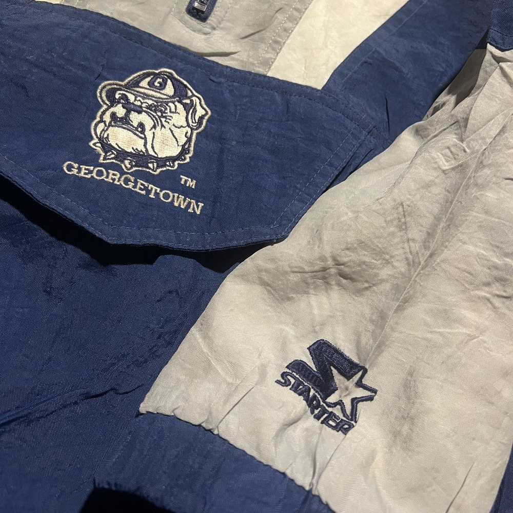 Ncaa × Starter × Vintage vintage georgetown hoyas… - image 3