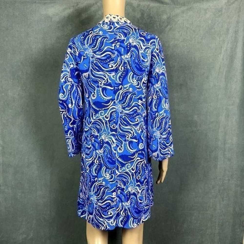 Lilly Pulitzer Dress Womens Size 2 Coastal Blue G… - image 9