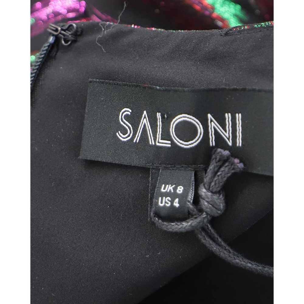 Saloni Silk mini dress - image 4