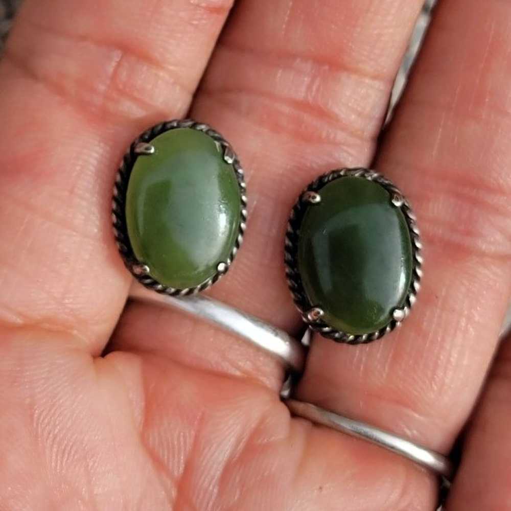 Vintage new in box TAXCO TRADITIONS green jade ro… - image 7