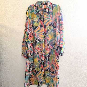 NWT Vintage Floral by Truth NYC Women's Abstract … - image 1