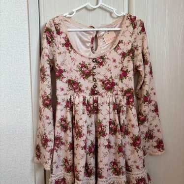 Liz Lisa Pink Floral Tunic Dress