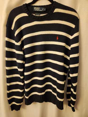 Polo Ralph Lauren 100% Cotton Striped Pullover Swe