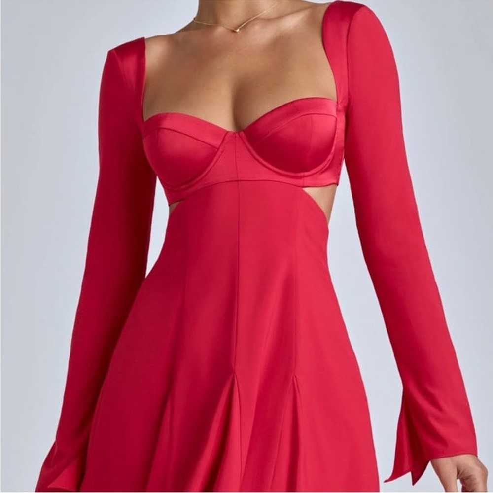 Oh polly dress red 8 - image 1