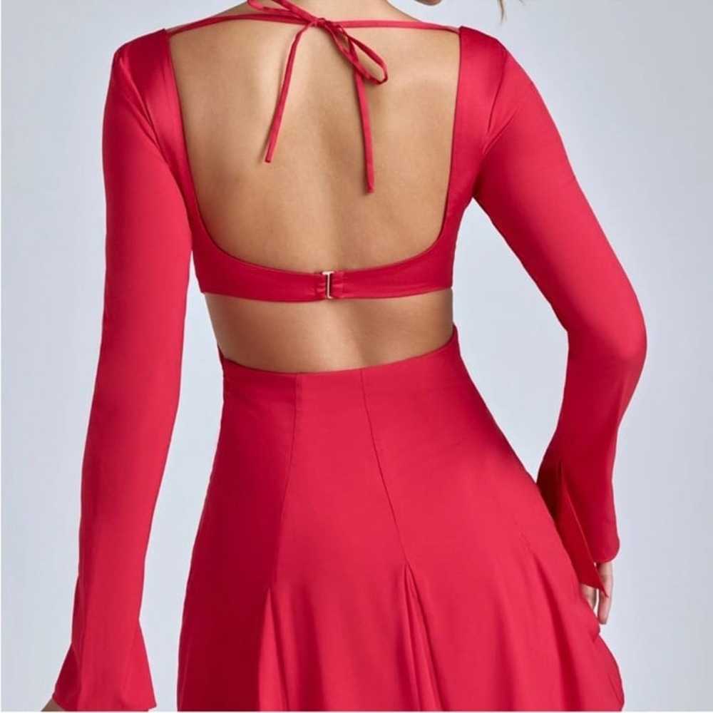 Oh polly dress red 8 - image 2