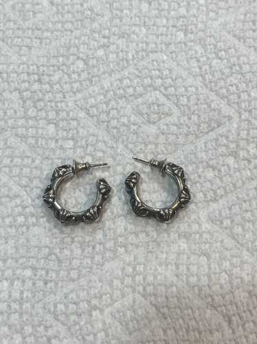 Chrome Hearts Chrome Hearts Cross Plus Hoop earrin