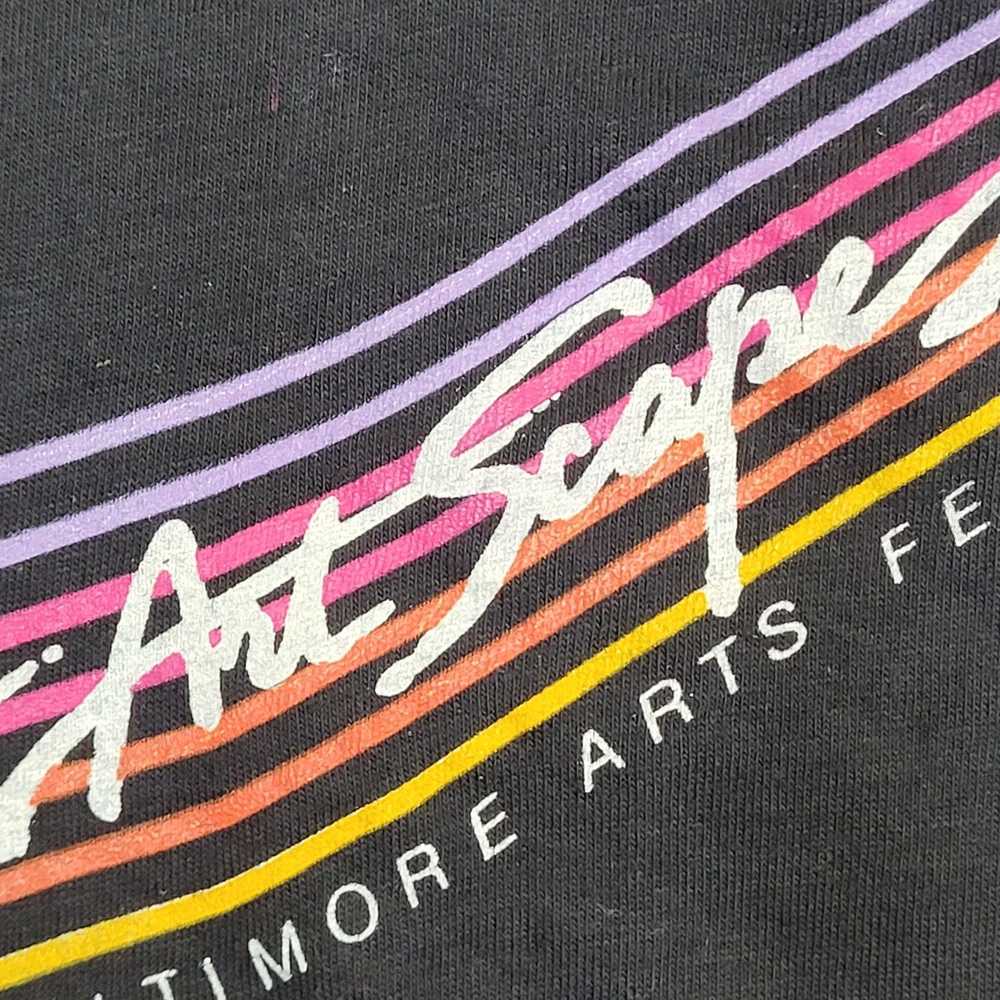 Screen Stars Vintage Baltimore Art Festival Shirt… - image 11