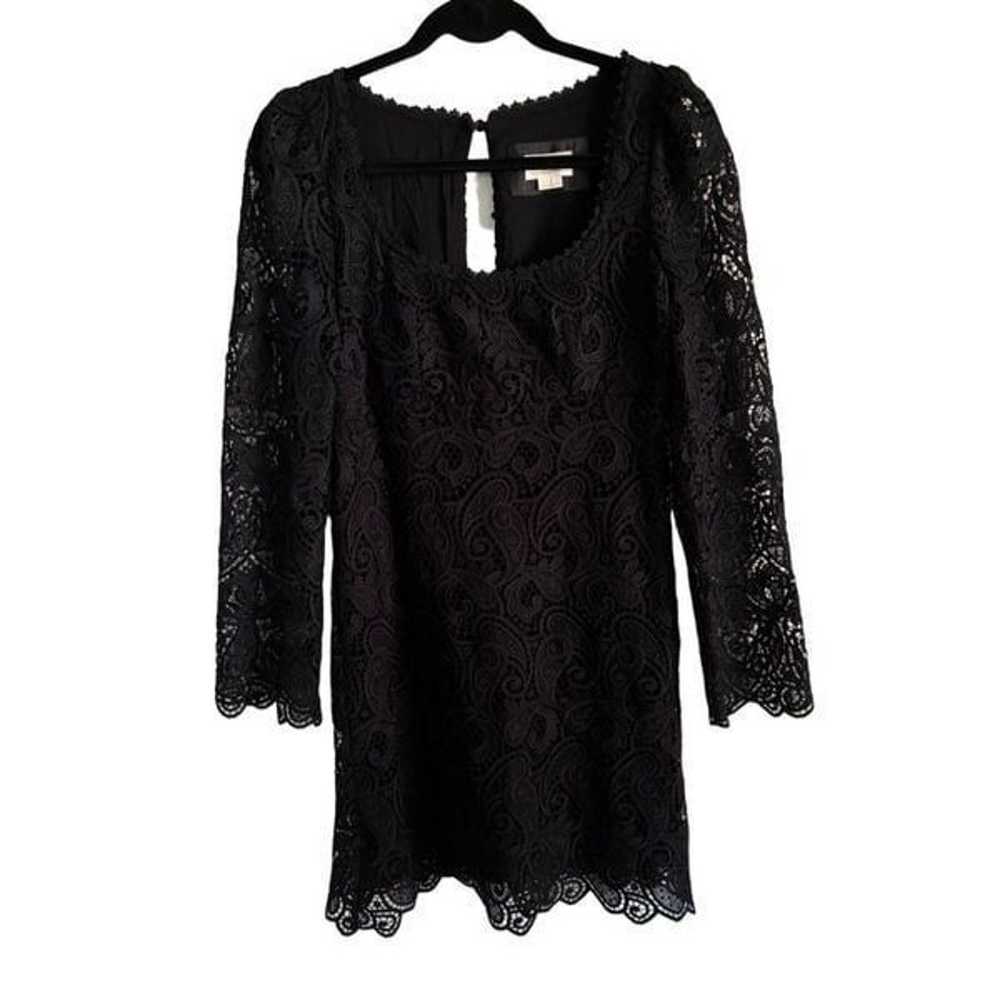 Anthropologie Maeve Embroidered Lace Mini Dress S… - image 2