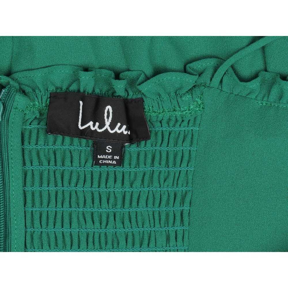 Lulus Green Dress S: Casual Chic with Ruffle Deta… - image 7