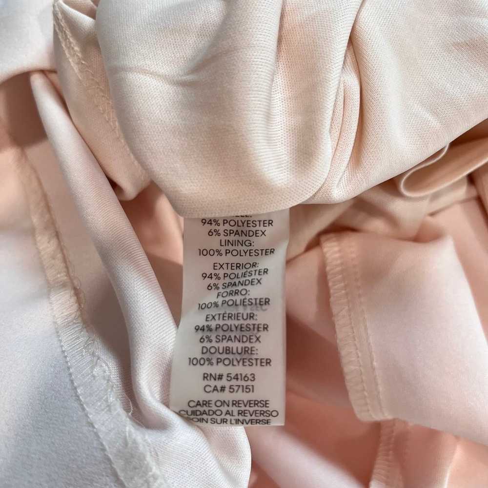 NWOT Calvin Klein Blush Pale Pink Tulip Sleeve Sh… - image 12