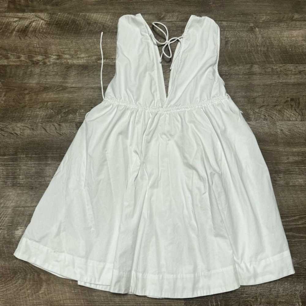 Abercrombie & Fitch Babydoll Poplin Mini Dress Si… - image 3