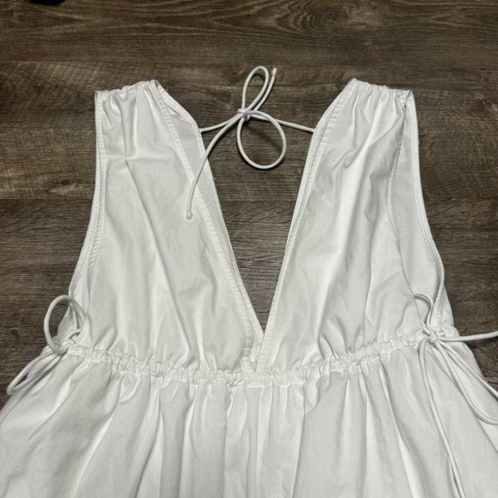 Abercrombie & Fitch Babydoll Poplin Mini Dress Si… - image 5