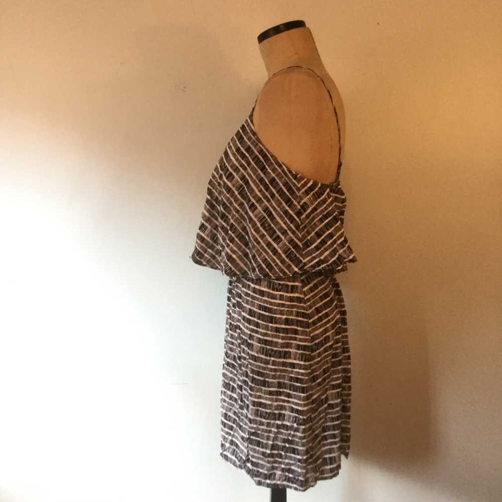 Old Navy Dress M Soft Ruffle Cami Slip 100% Rayon - image 5