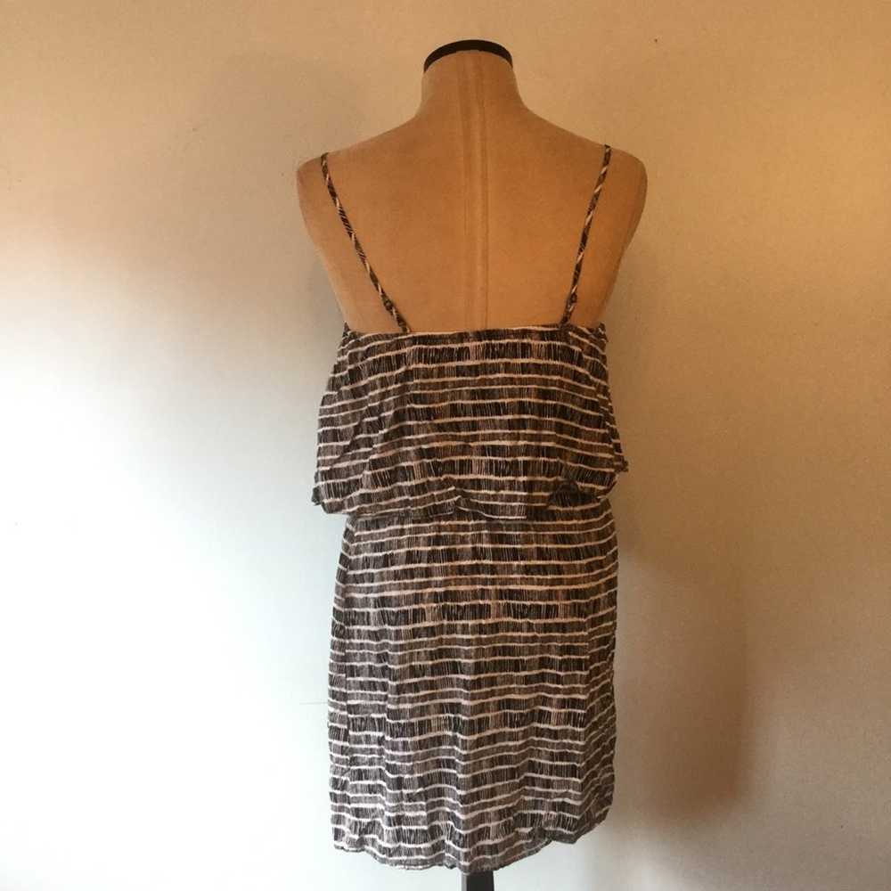 Old Navy Dress M Soft Ruffle Cami Slip 100% Rayon - image 6