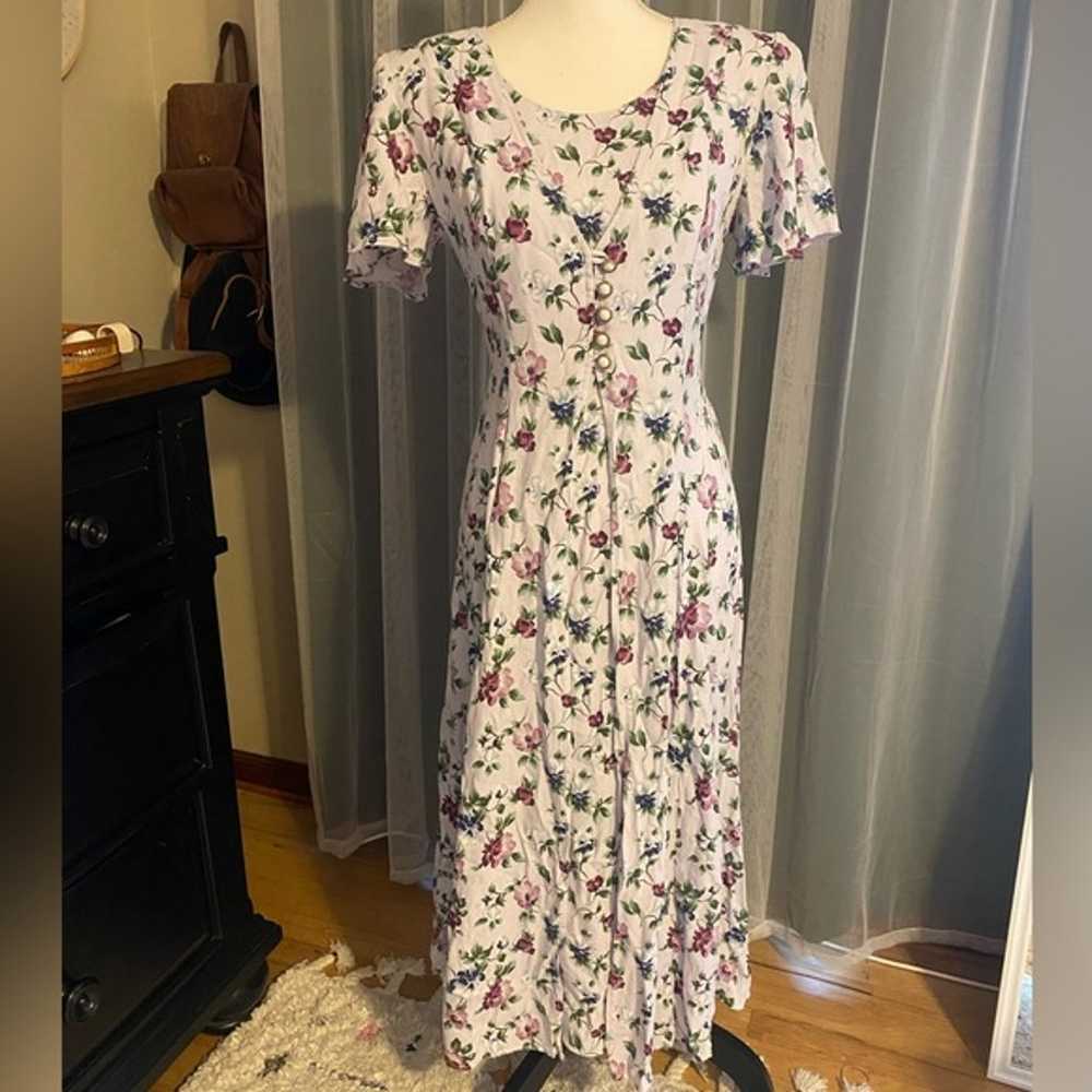 Vintage 90’s floral Cottagecore maxi dress
M - image 1