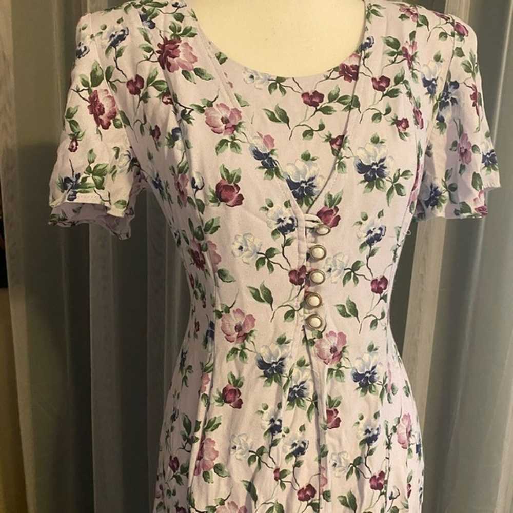 Vintage 90’s floral Cottagecore maxi dress
M - image 3