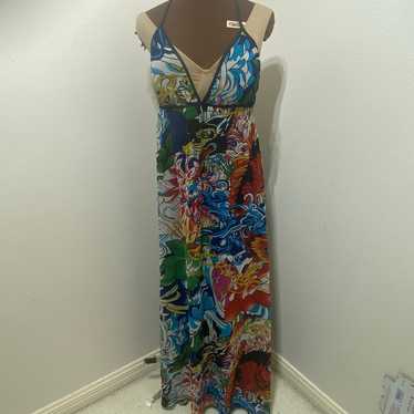 Ed Hardy Maxi Dress Size Large