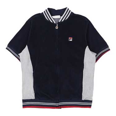 Fila Zip Up - Medium Navy Cotton Blend - image 1