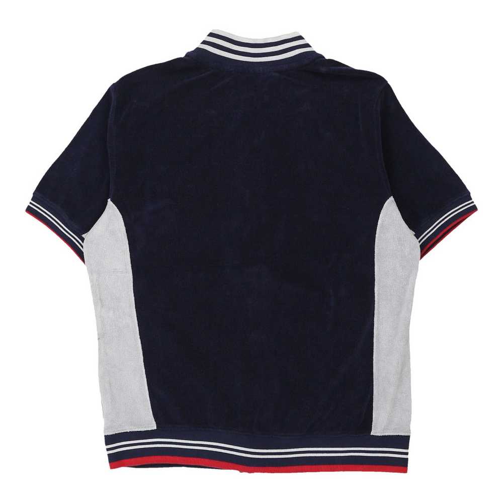 Fila Zip Up - Medium Navy Cotton Blend - image 2