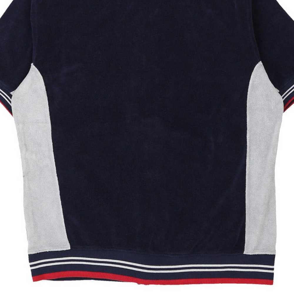 Fila Zip Up - Medium Navy Cotton Blend - image 6