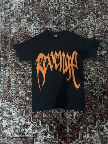 Revenge Orange and black revenge tee