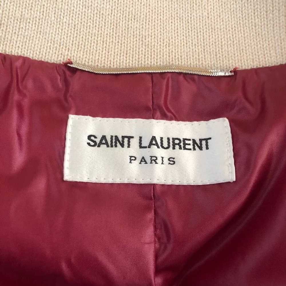 Saint Laurent Paris saint laurent slp Burgundy wo… - image 2