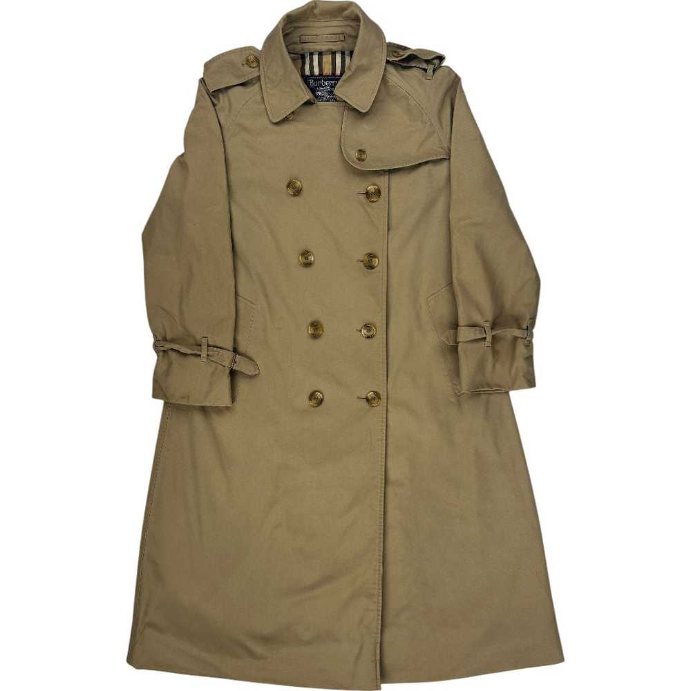 Burberrys Double-Breasted Trench Coat - Small - B… - image 1